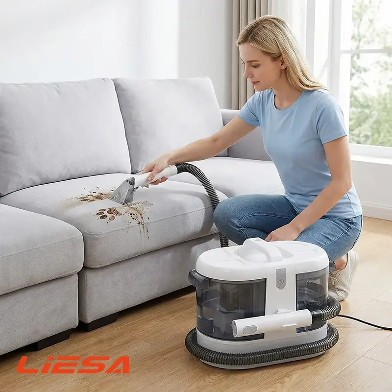 Como um limpador a vapor torna a limpeza profunda mais rápida e higiênica?