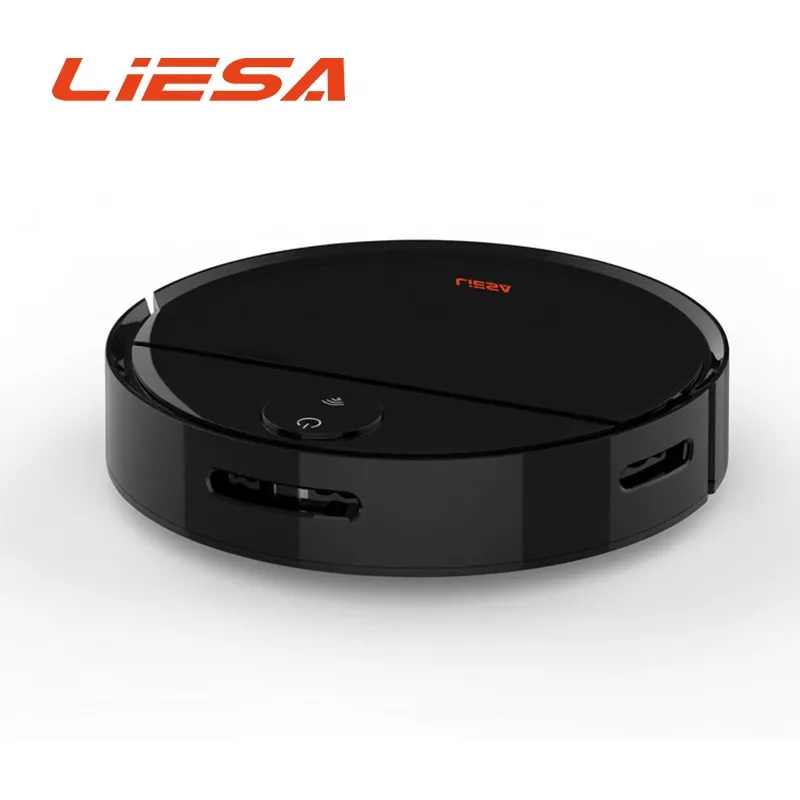 Aspirador de pó robô com base autolimpante